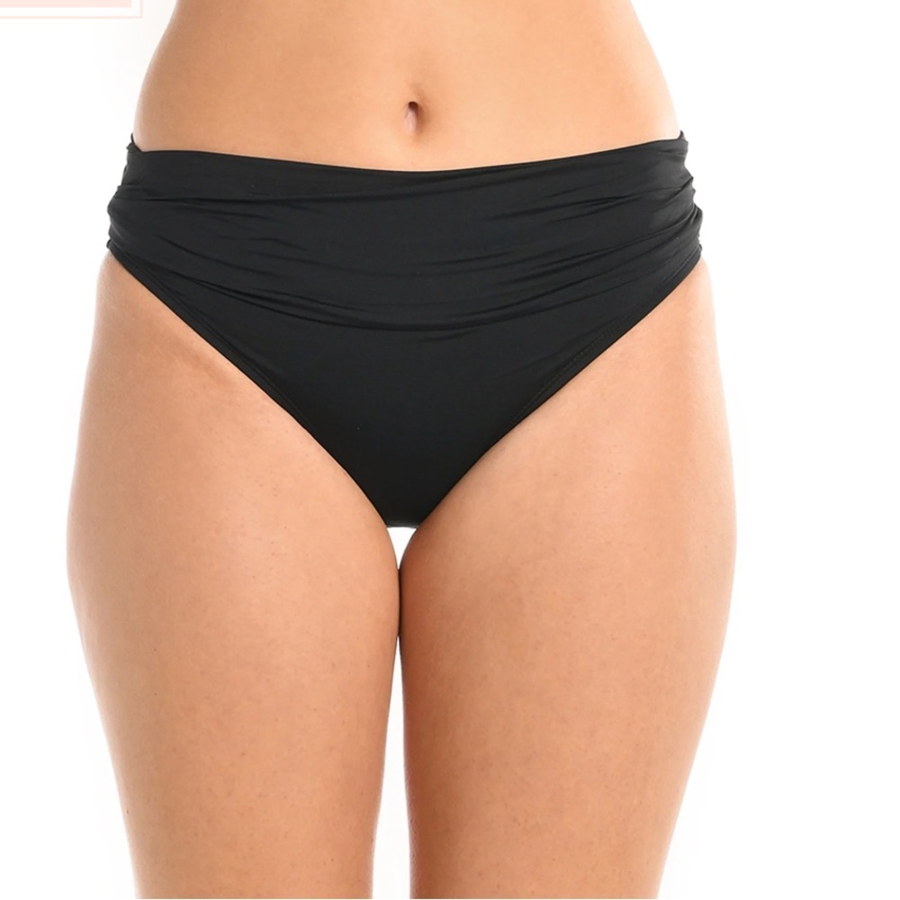 La Blanca shirred band hipster bottom.